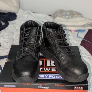 Skechers Men's Black Work Boots